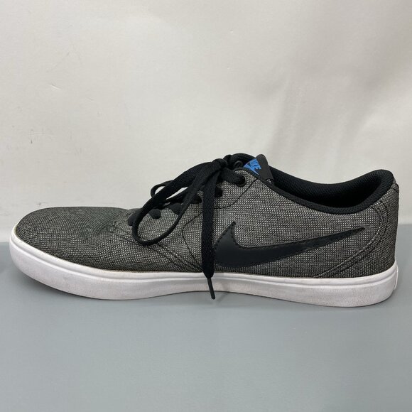 NIKE SB Check Solar Shoes Sneakers Athletic Casual Canvas Gray Mens 11 - Picture 12 of 14